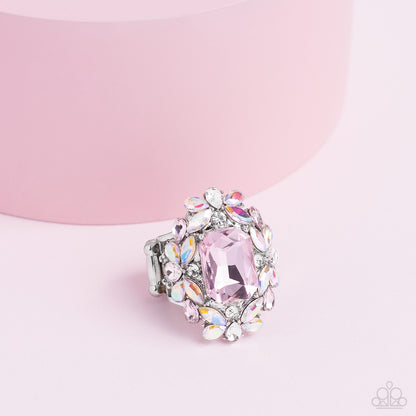 Dynamic Diadem - Pink - Paparazzi Ring (April 2023 LOP)