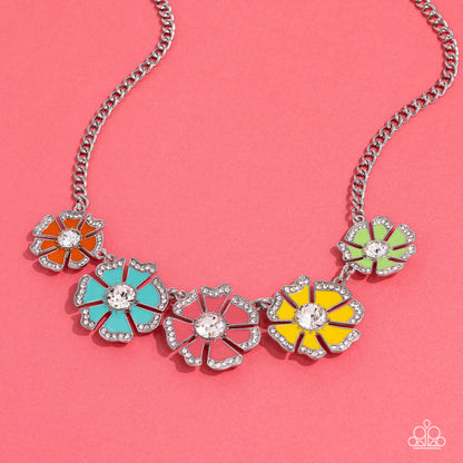 Playful Posies - Multi - Paparazzi Necklace