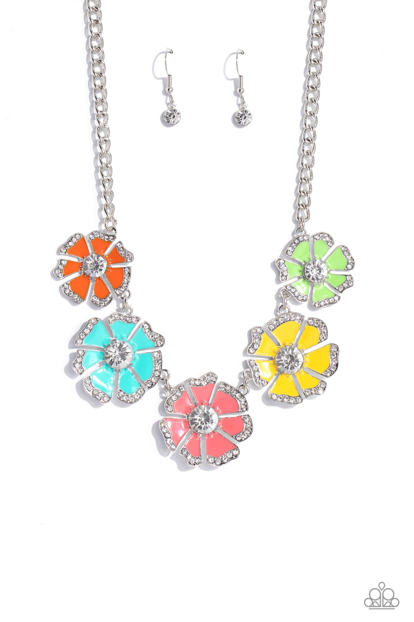 Playful Posies - Multi - Paparazzi Necklace