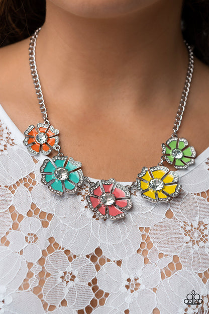 Playful Posies - Multi - Paparazzi Necklace