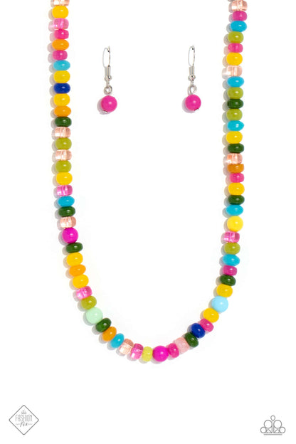 Headliner Hit - Multi - Paparazzi Necklace (2023 Fashion Fix Necklace)