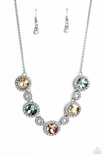 Gorgeous Gems - Multi - Paparazzi Necklace