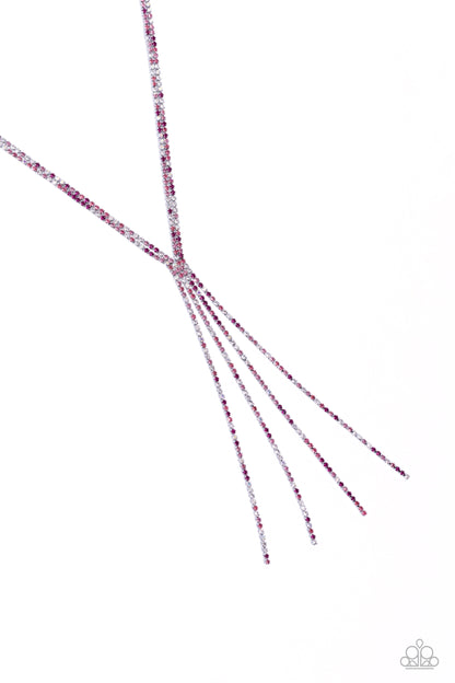 Jazz STRANDS - Pink - Paparazzi Necklace