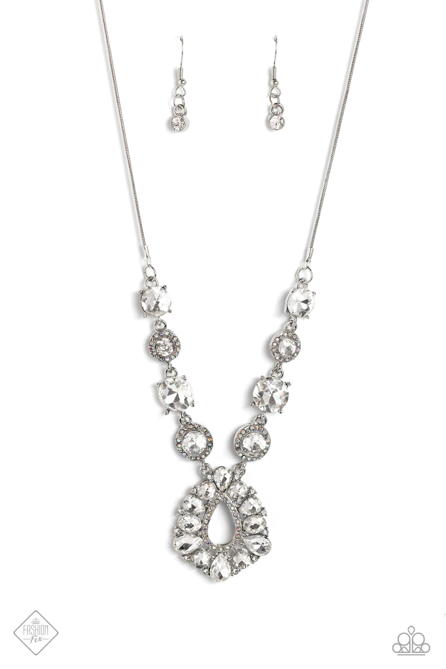 RAREST in the Land - White - Paparazzi Necklace