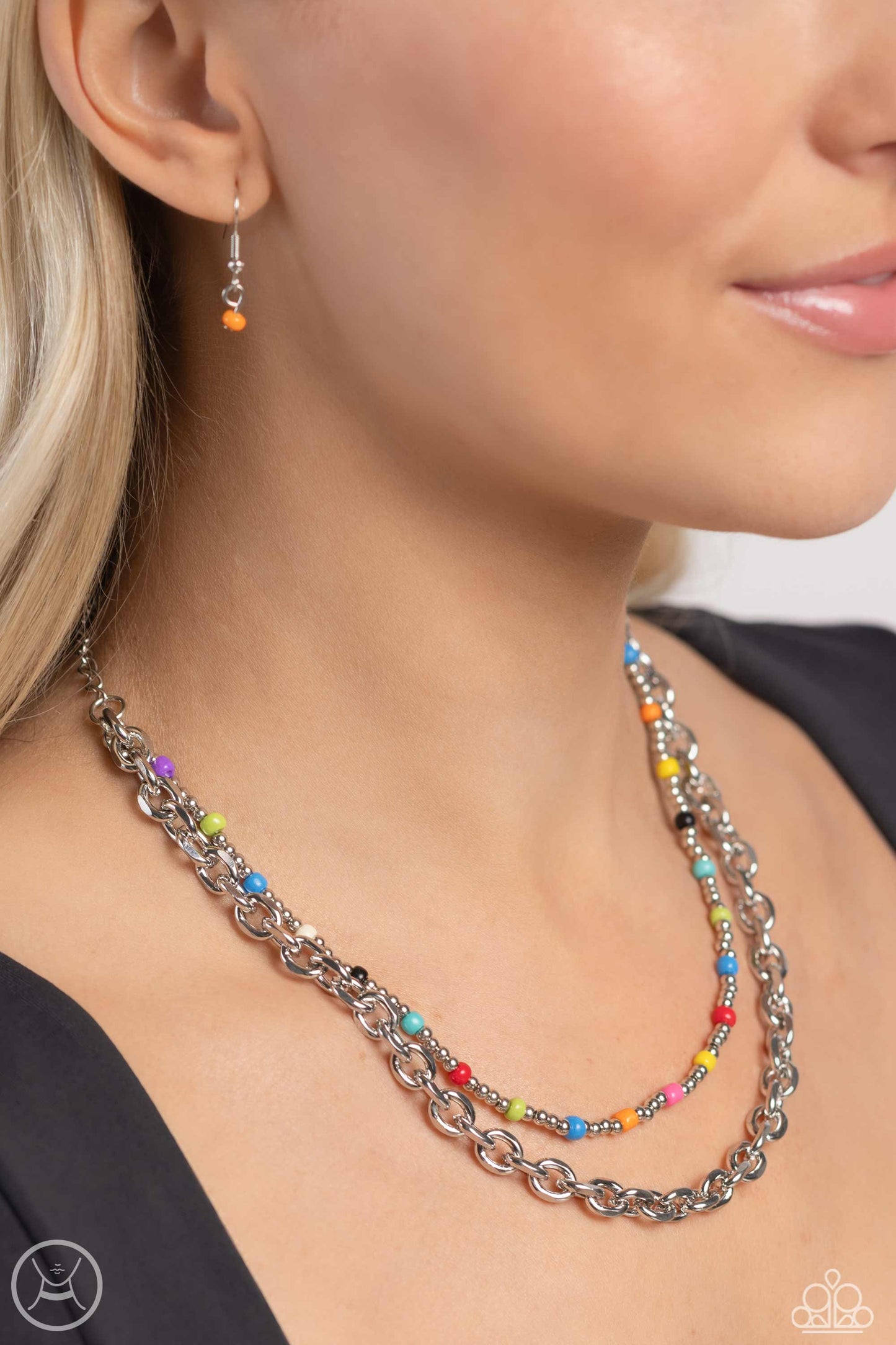A Pop of Color - Multi - Paparazzi Necklace