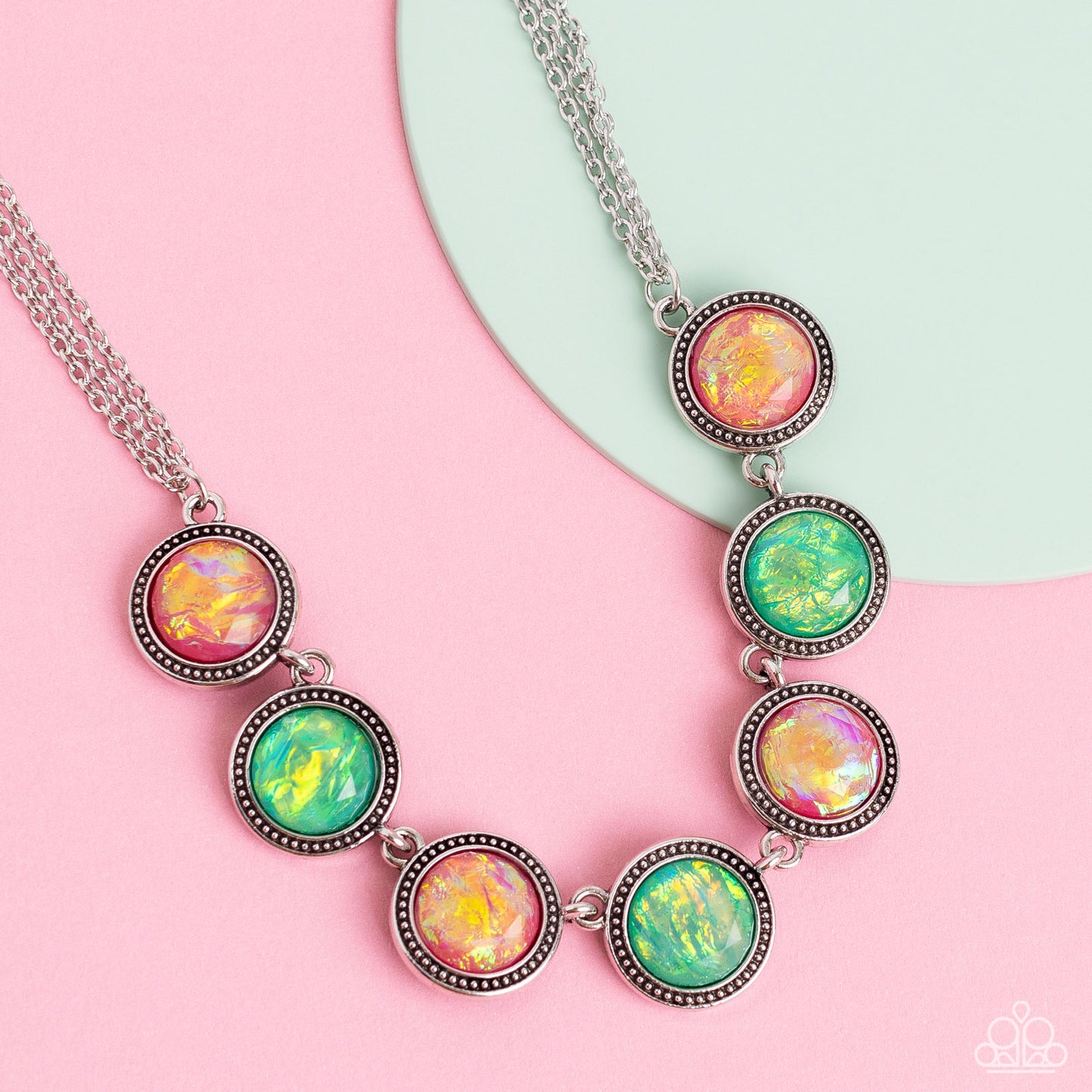 Looking for DOUBLE - Pink - Paparazzi Necklace