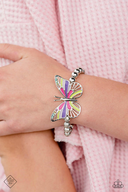 Cant FLIGHT This Feeling - Multi - Paparazzi Bracelet