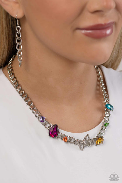 Storybook Succession - Multi - Paparazzi Necklace