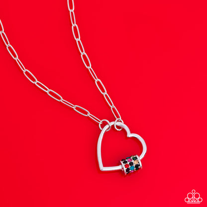 Affectionate Attitude - Black - Paparazzi Necklace