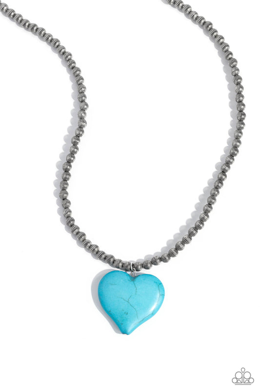 Picturesque Pairing - Blue - Paparazzi Necklace