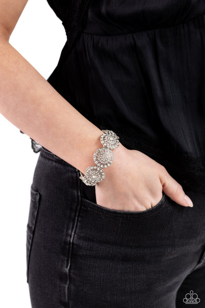 Executive Elegance - White - Paparazzi Bracelet