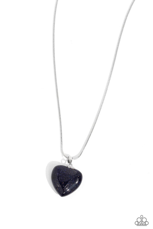 Prismatic Pastime - Blue - Paparazzi Necklace