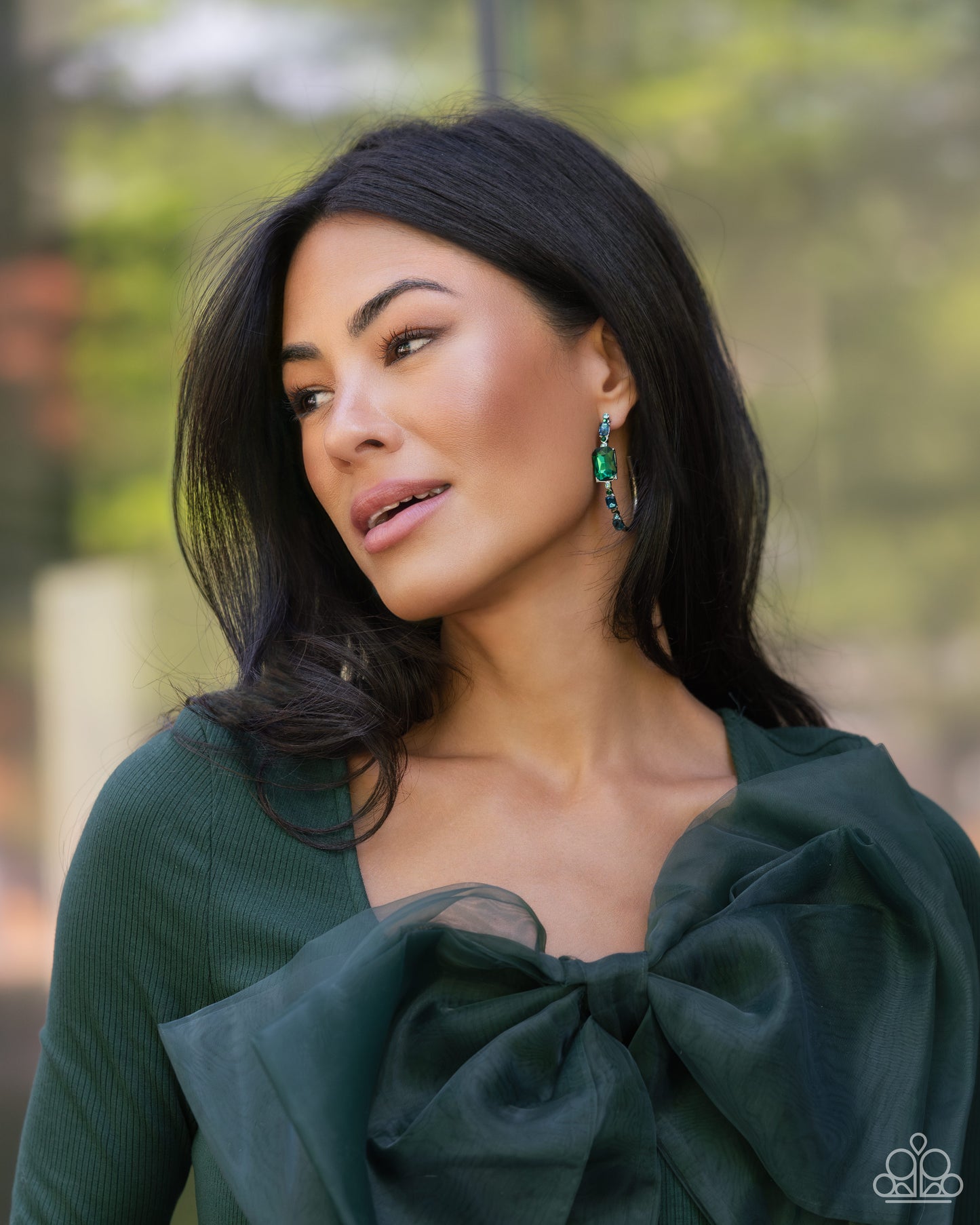 Elite Ensemble - Green - Paparazzi Earrings