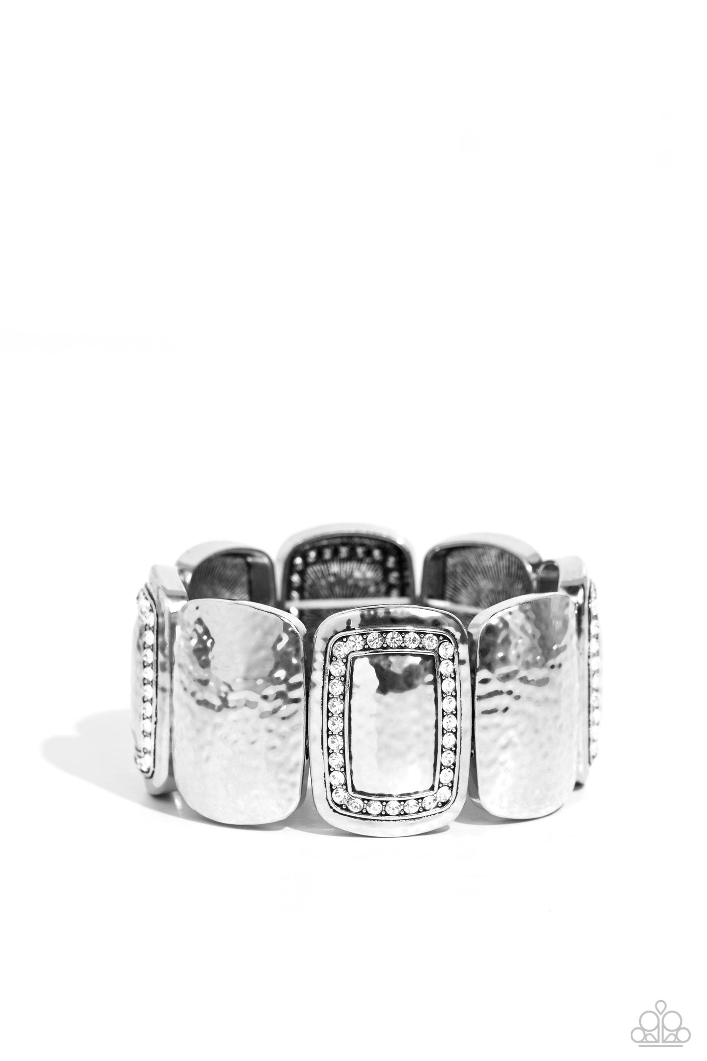 Refined Radiance - White - Paparazzi Bracelet