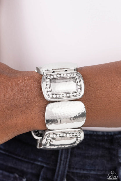 Refined Radiance - White - Paparazzi Bracelet