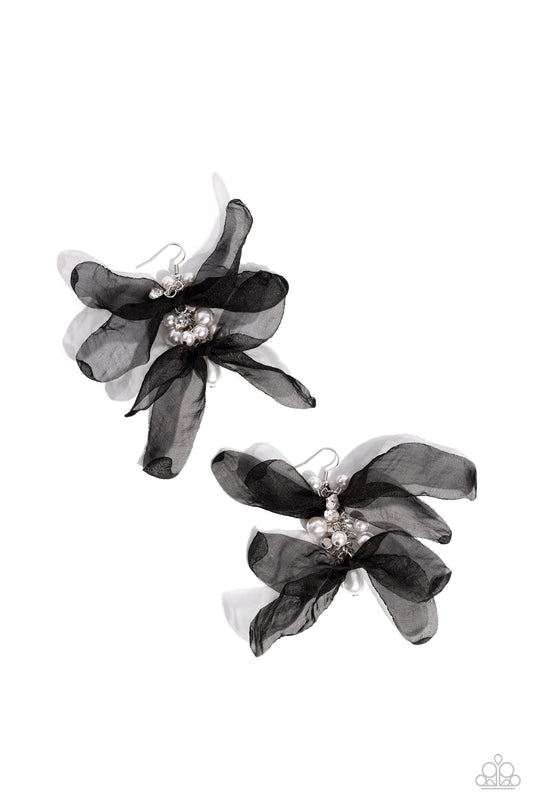 Cosmopolitan Charisma - Black - Paparazzi Earrings
