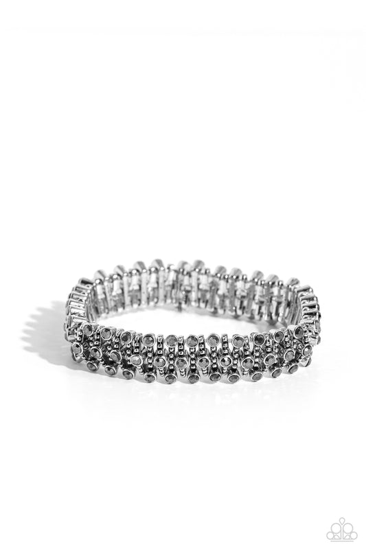 Corporate Confidence - Silver - Paparazzi Bracelet