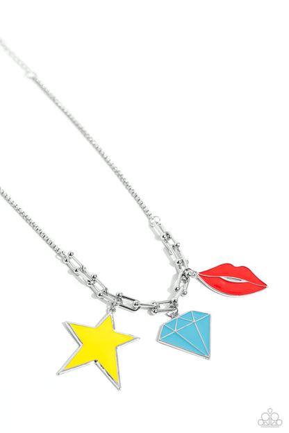 Scouting Shapes - Multi - Paparazzi Necklace