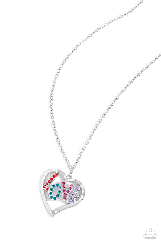 Loving Landmark - Red - Paparazzi Necklace