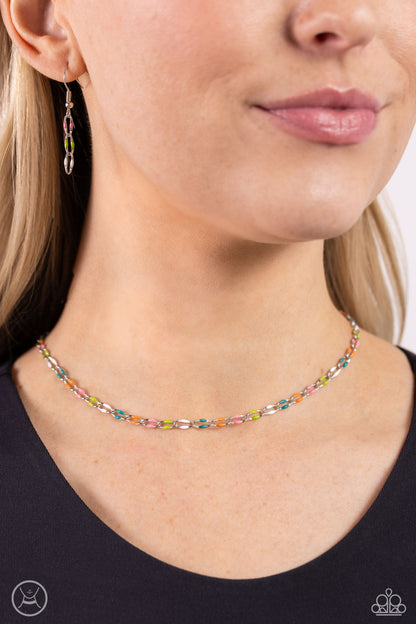 Admirable Accents - Multi - Paparazzi Necklace