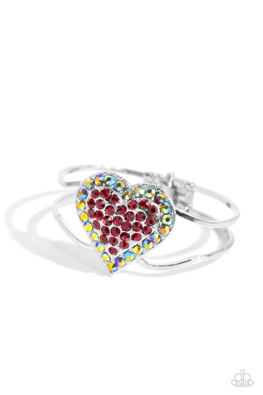 Flirtatious Finale - Red - Paparazzi Bracelet