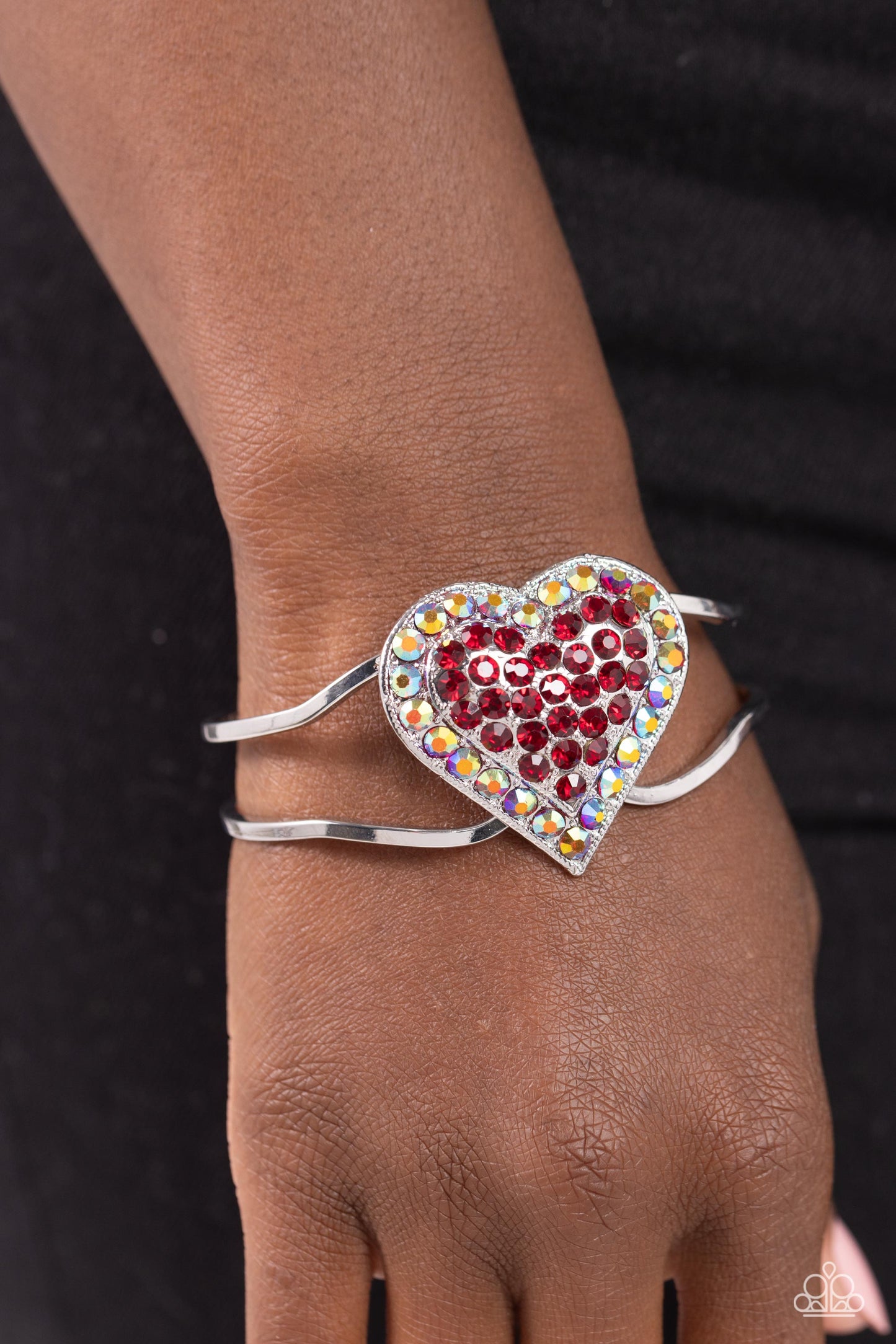 Flirtatious Finale - Red - Paparazzi Bracelet