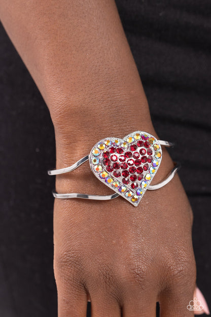Flirtatious Finale - Red - Paparazzi Bracelet