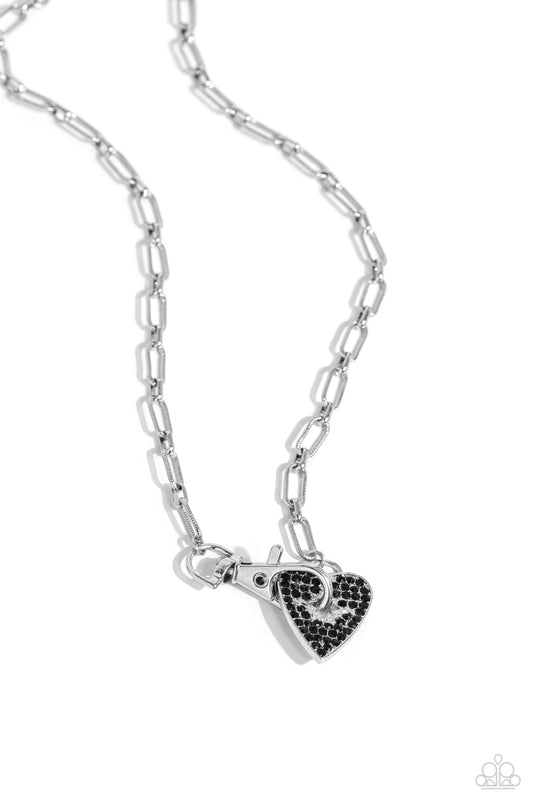 Radical Romance - Black - Paparazzi Necklace
