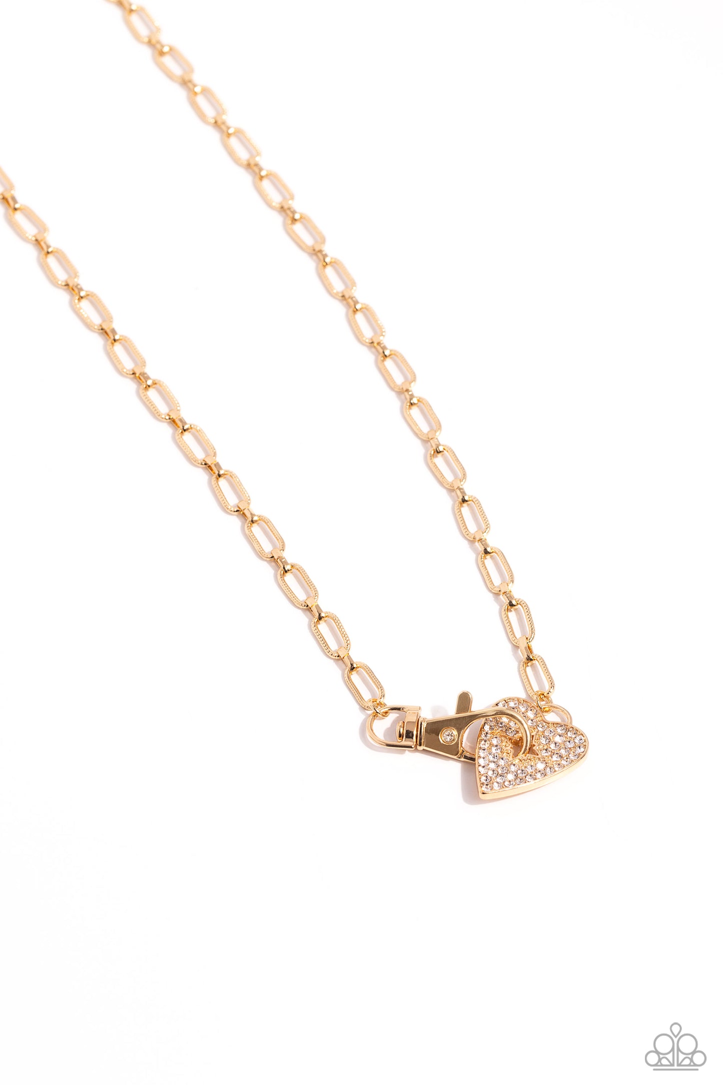 Radical Romance - Gold - Paparazzi Necklace
