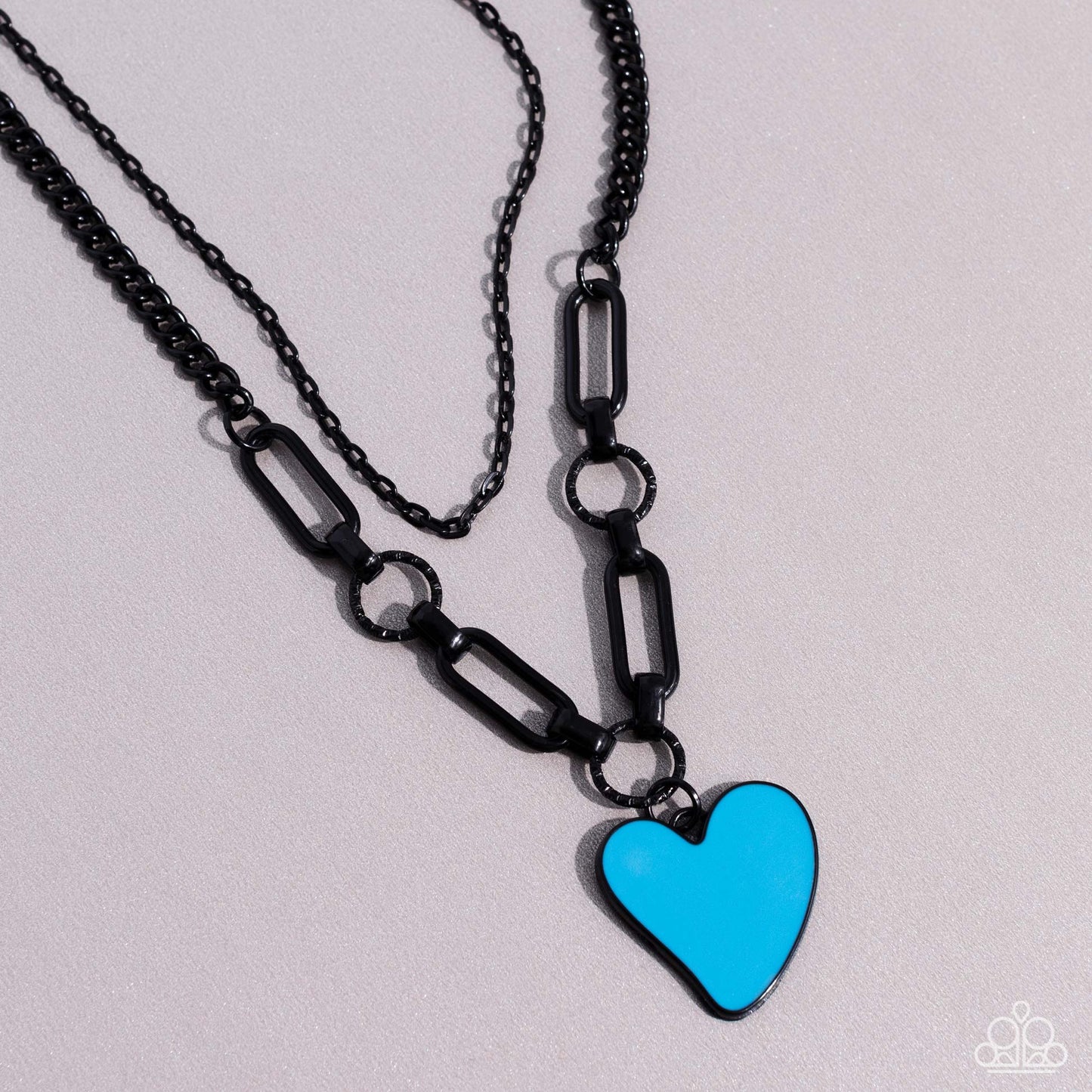 Carefree Confidence - Blue - Paparazzi Necklace