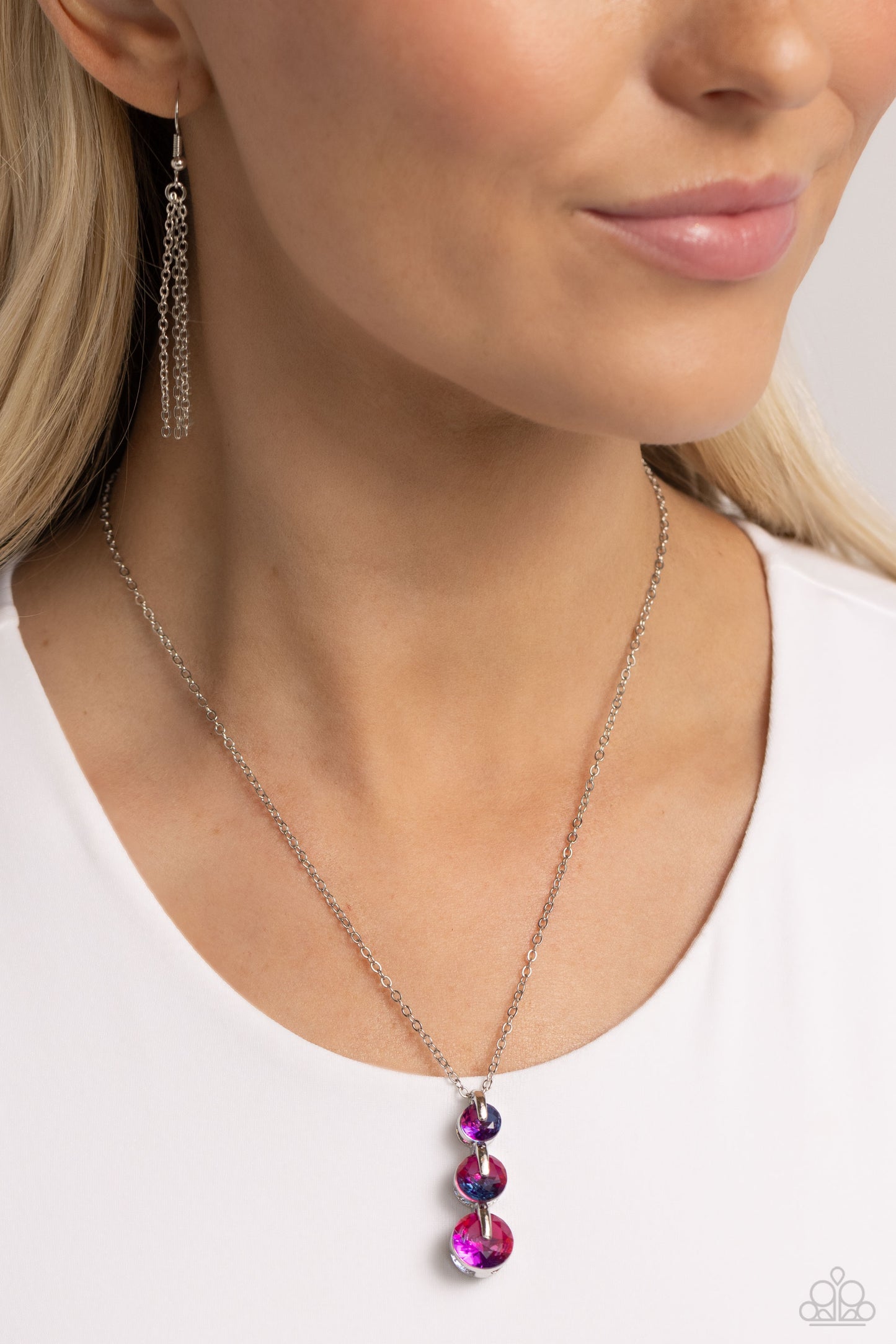 Ombré Obsession - Multi - Paparazzi Necklace