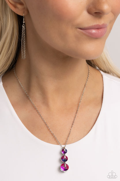 Ombré Obsession - Multi - Paparazzi Necklace