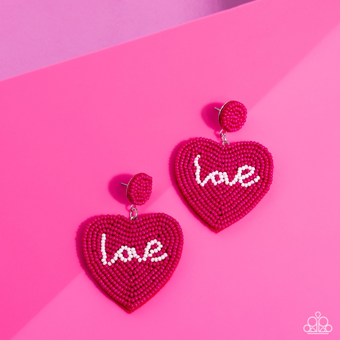 Sweet Seeds - Pink - Paparazzi Earrings