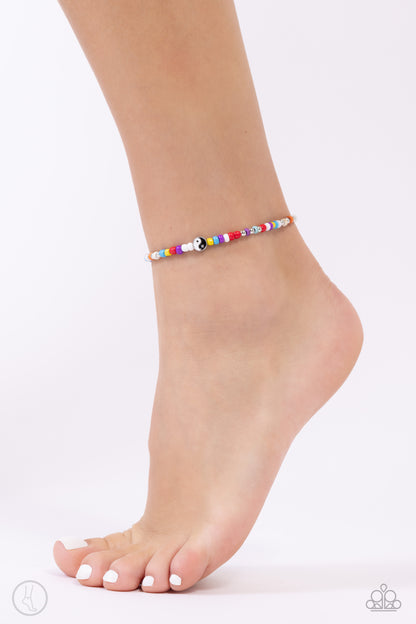 Seize the Shapes - Multi - Paparazzi Anklet