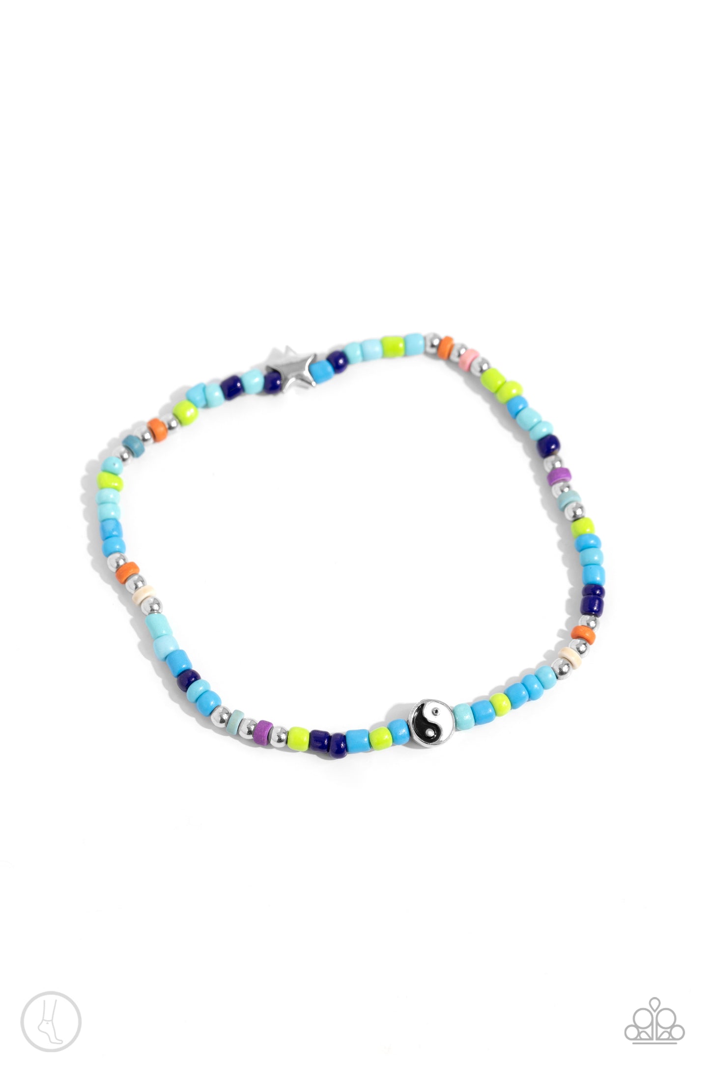 Seize the Shapes - Blue - Paparazzi Anklet