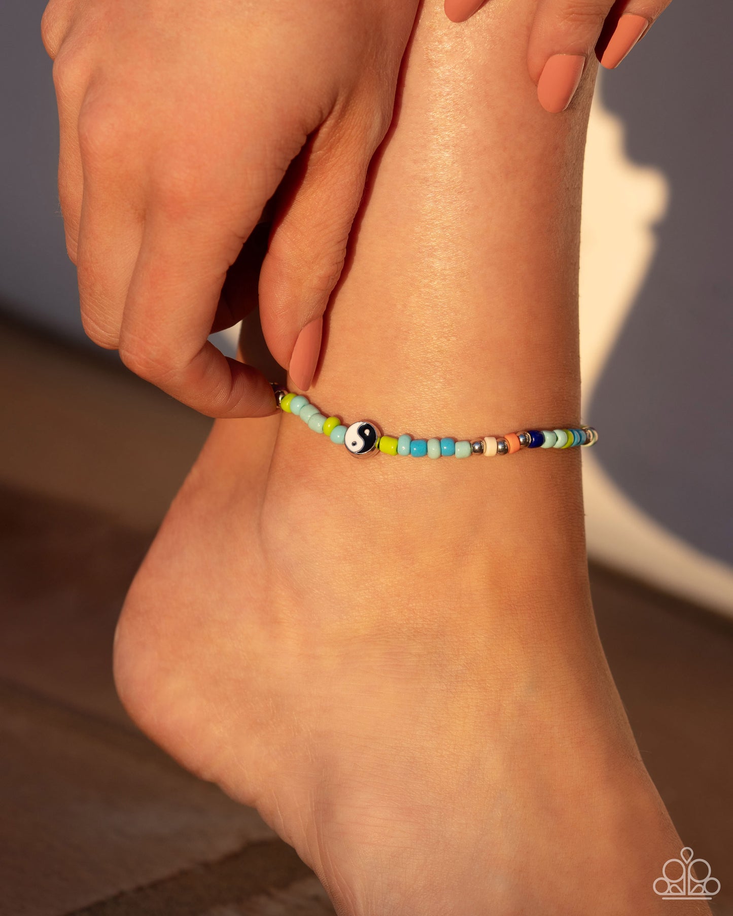 Seize the Shapes - Blue - Paparazzi Anklet
