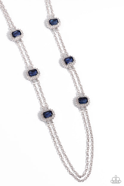 Pocketful of Sunshine - Blue - Paparazzi Necklace
