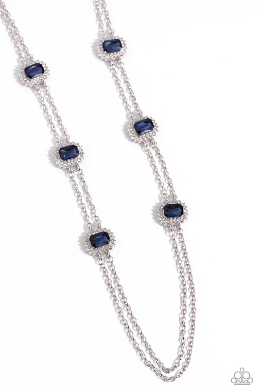 Pocketful of Sunshine - Blue - Paparazzi Necklace