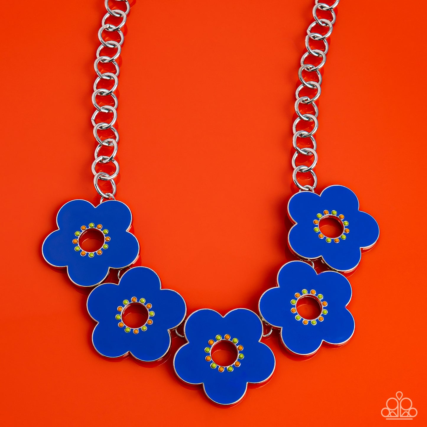 Cartoon Couture - Blue - Paparazzi Necklace