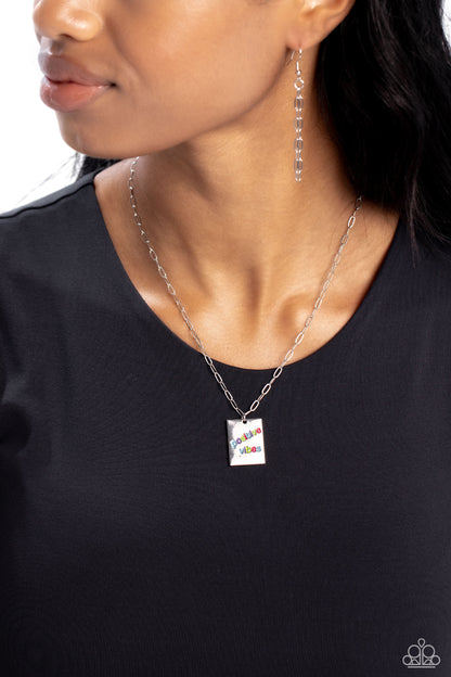 Optimistic Vibes - Multi - Paparazzi Necklace