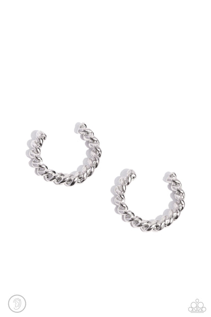 Twisted Travel - Paparazzi Ear Cuff