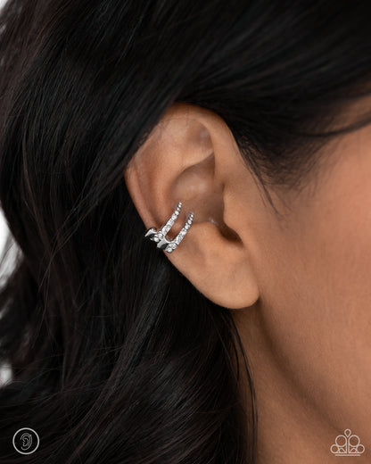 Glittery Glow Up - Paparazzi Ear Cuffs