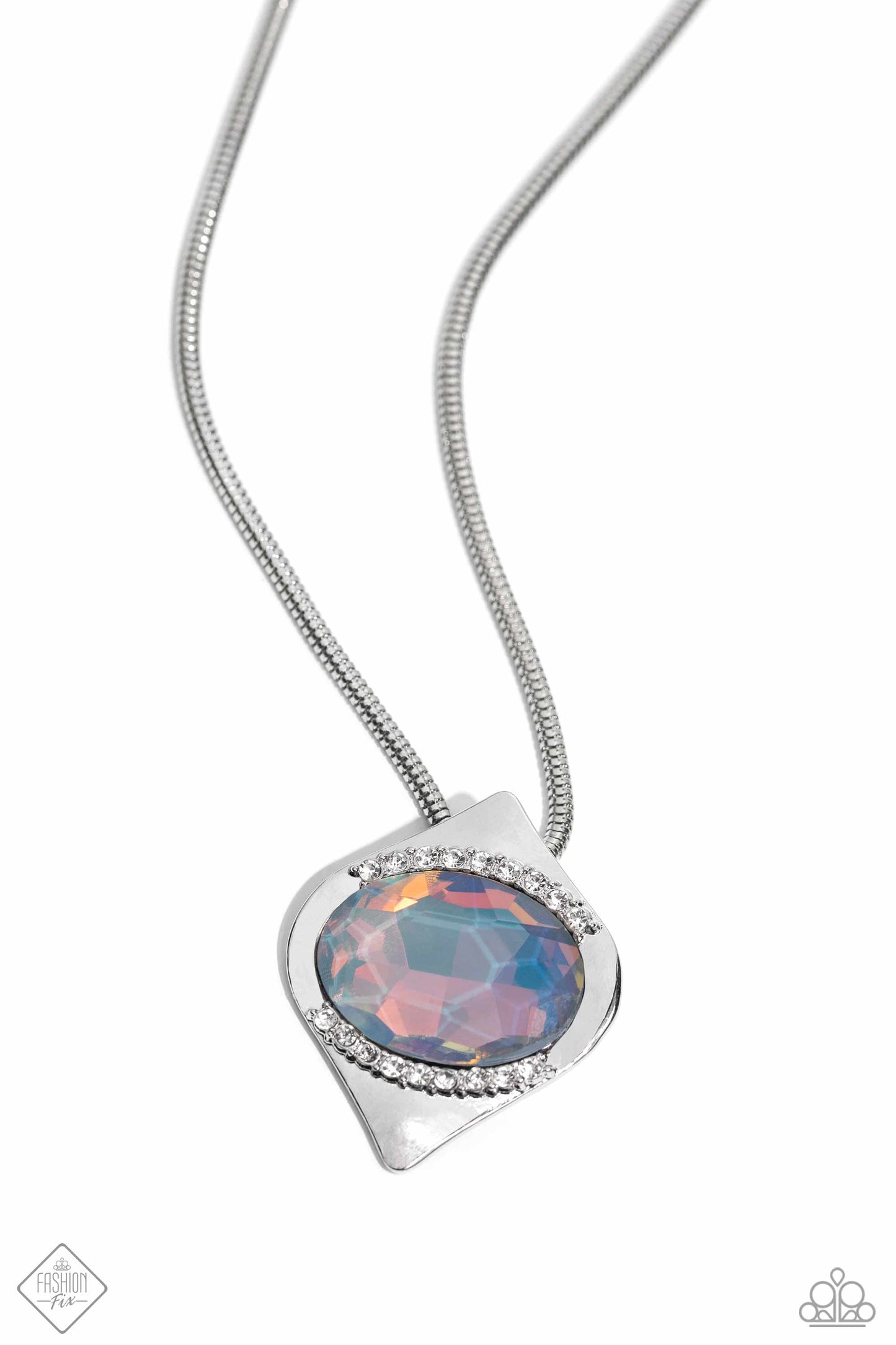 Motivated Maverick - Silver - Paparazzi Necklace