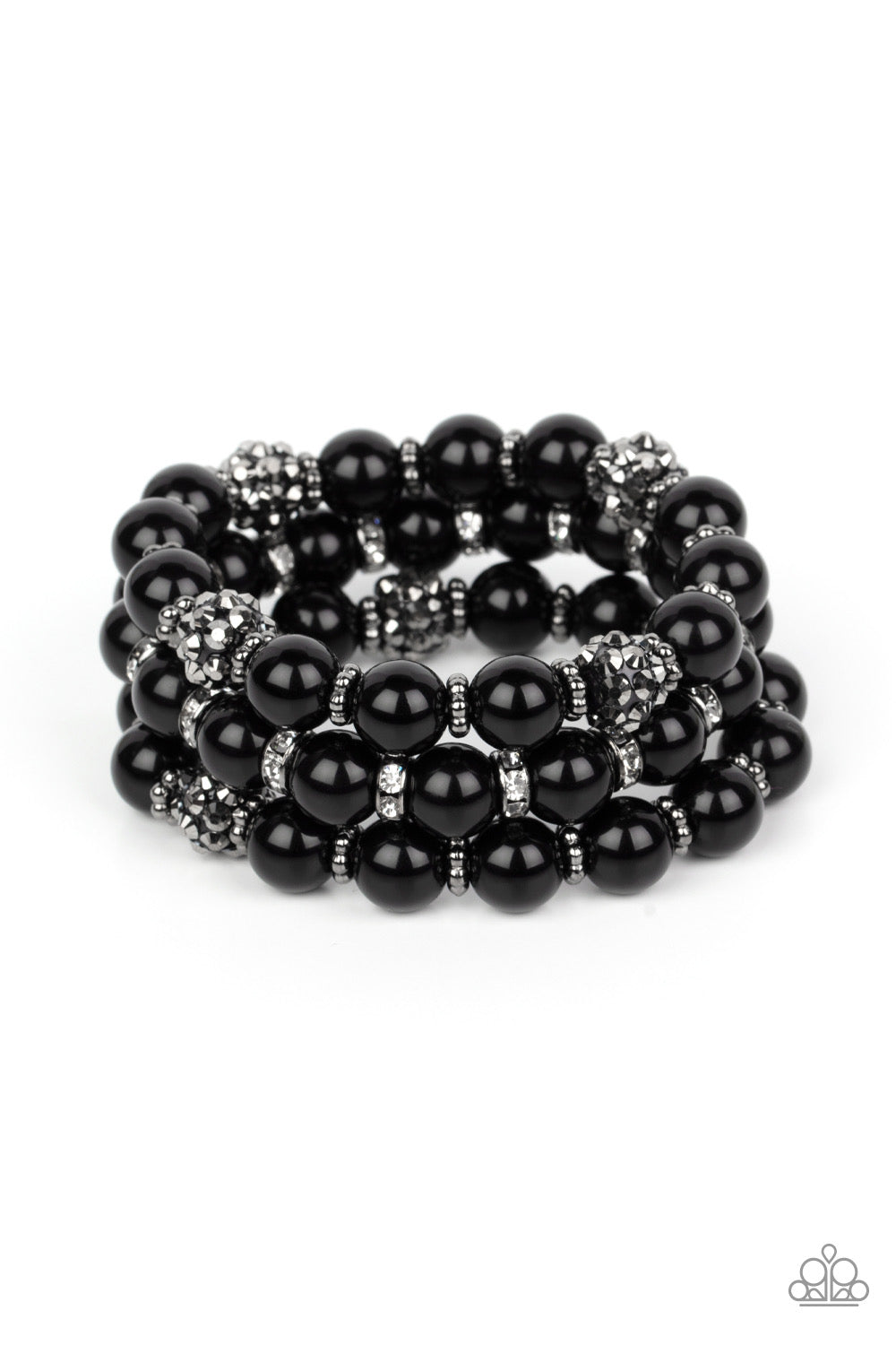 The More The Modest - Black Necklace and Poshly Packing Black Bracelet