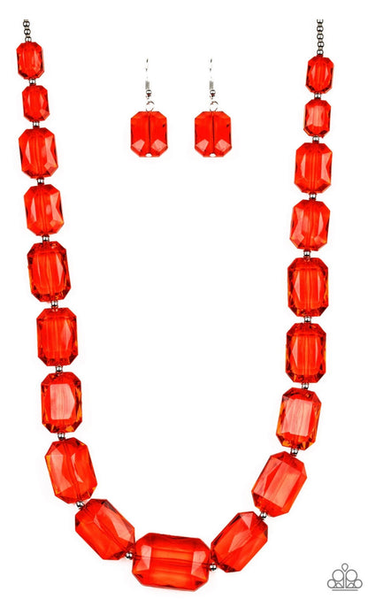 ICE Versa - Red - Necklace