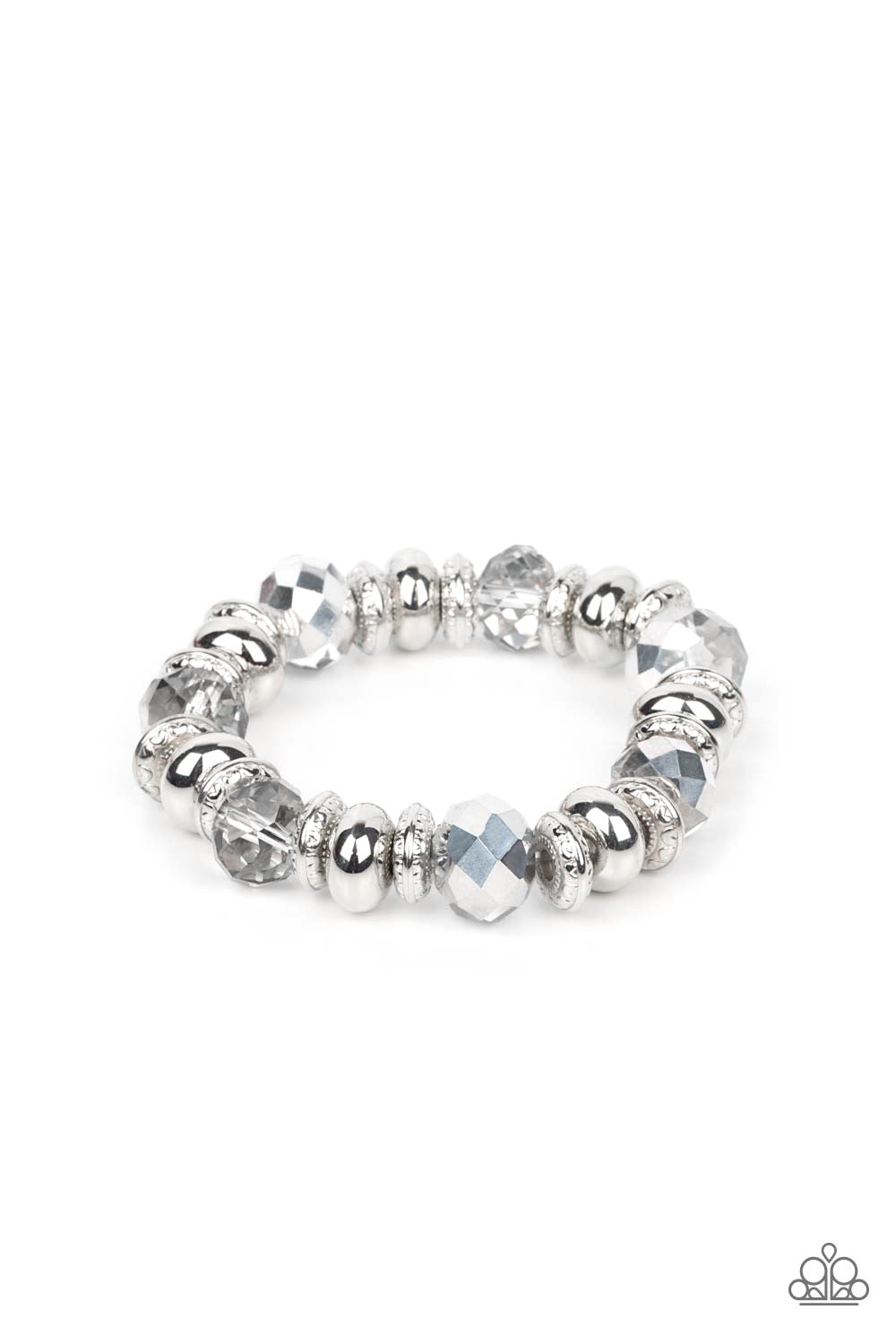 Interstellar Influencer - Silver Necklace and Power Pose - Silver Bracelet