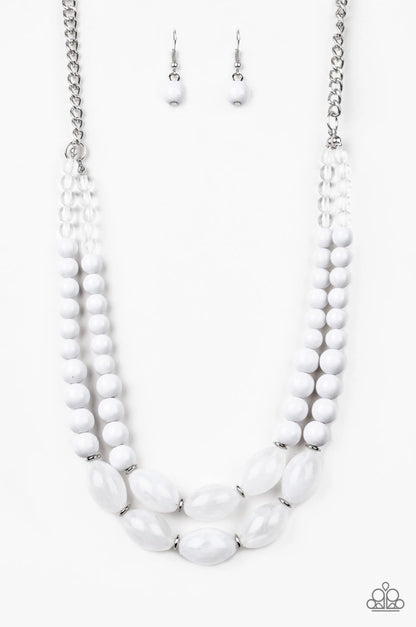 Sundae Shoppe White Necklace