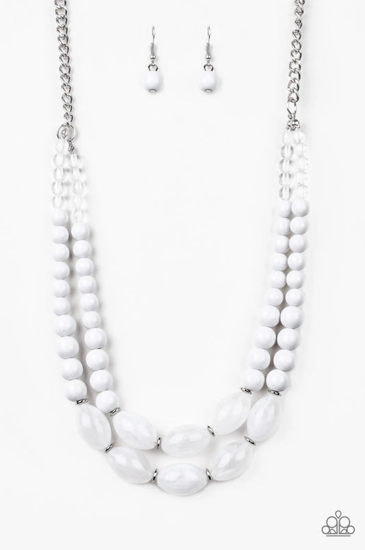 Sundae Shoppe White Necklace