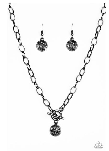 Sorority Sisters Black - Paparazzi Necklace