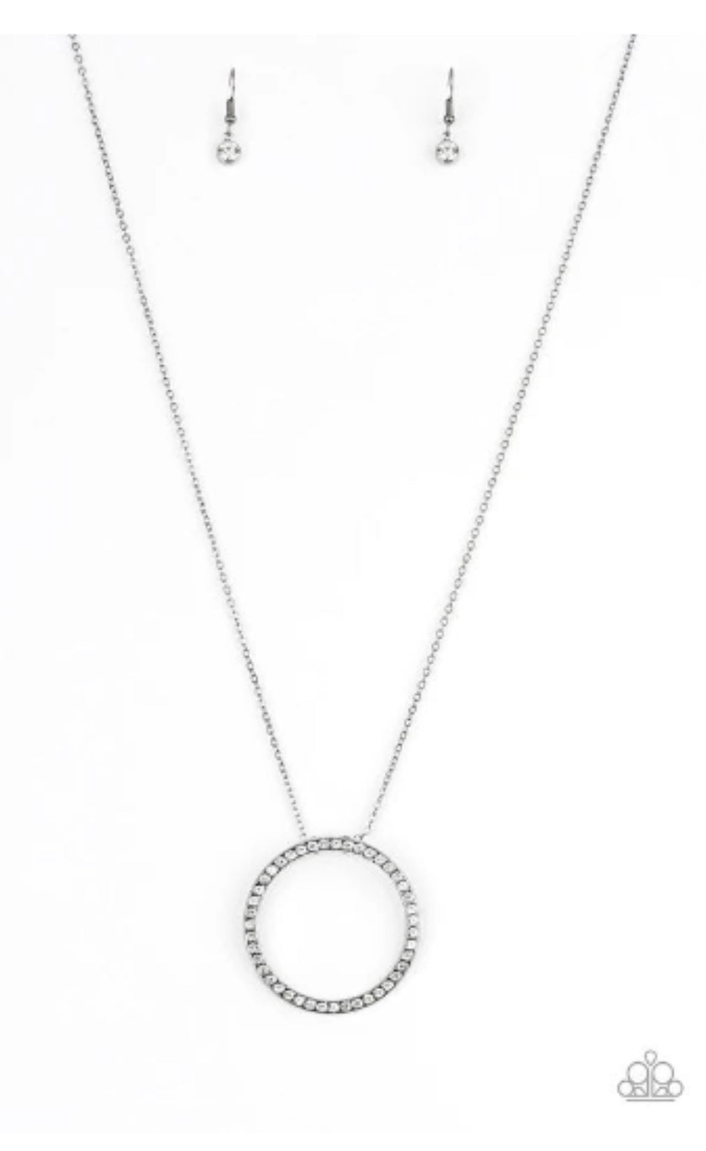 Center Of Attention Black - Paparazzi Necklace